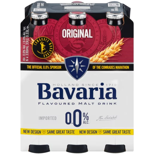 Bavaria Original Non-Alcoholic Malt Drink 6 x 330ml